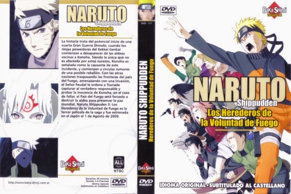 Pelicula 3 de Naruto Shippuden